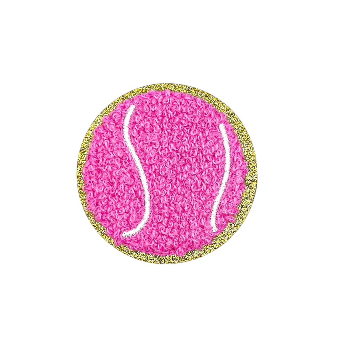 Mimi's Glow Accessories - Wholesale Sticker - Glitter Sticker Tennis Ball (VE3)0