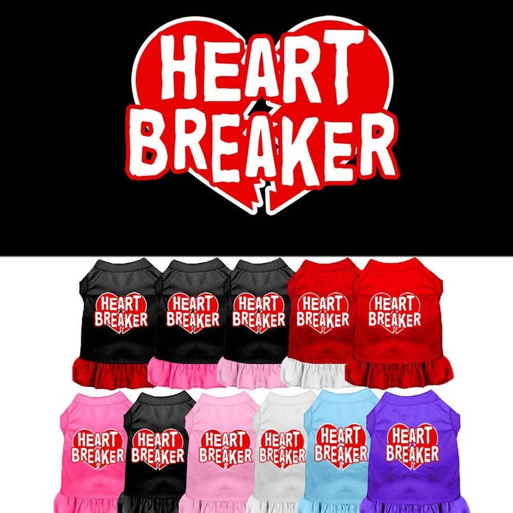 Pet Dress "Heart Breaker" for wholesale by As You Wish Apparel