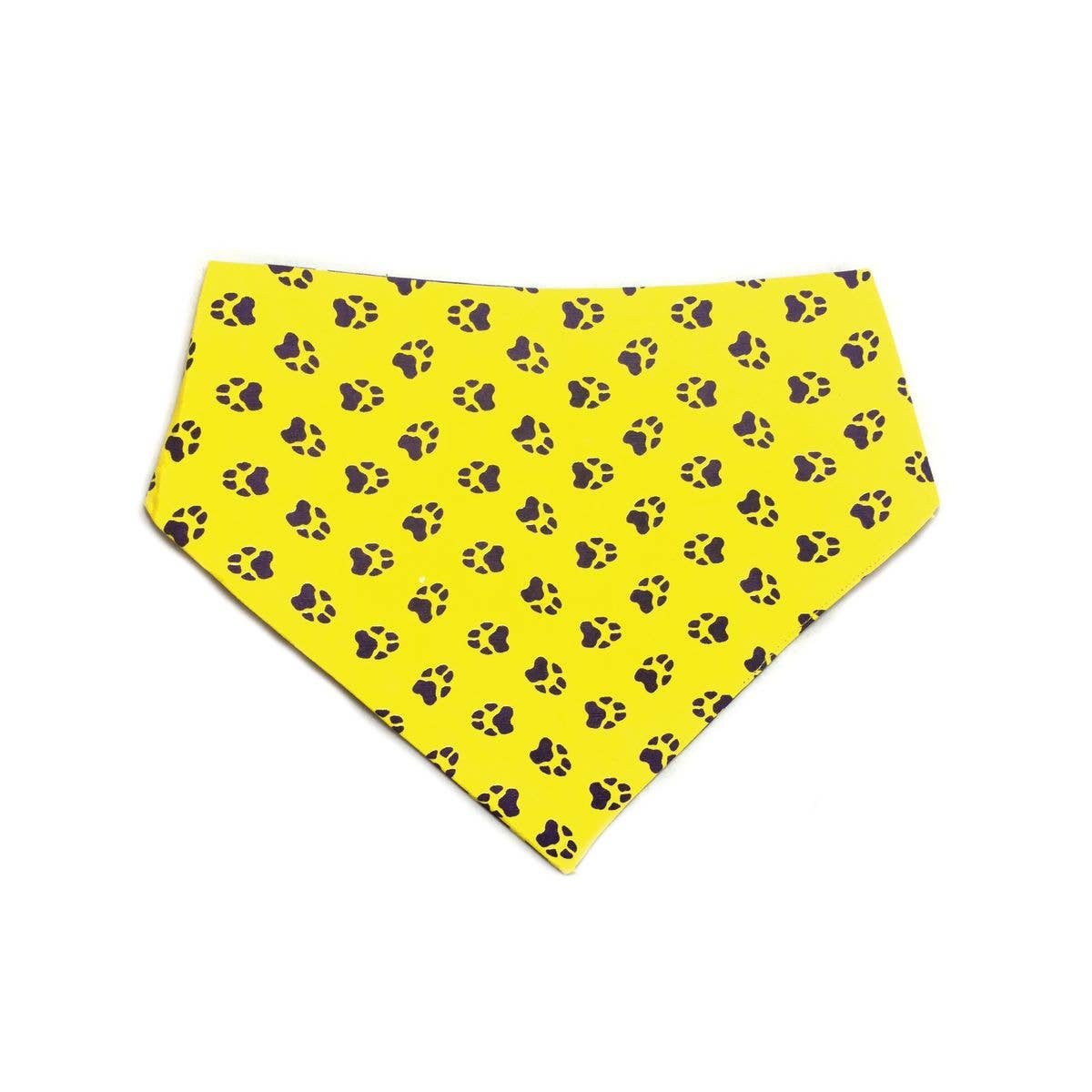 Uptown Pups – Großhandel Haustier-Bandana – Hund – Uptown Pups Reversible Bandana — Gelb und Violett2