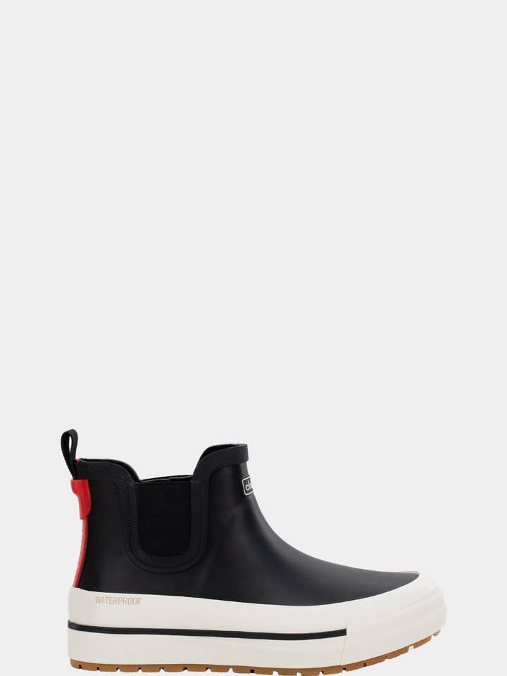 STIVALETTO DA PIOGGIA ALLA CAVIGLIA MARINA CHELSEA - NERO per la vendita all'ingrosso da parte di Chooka