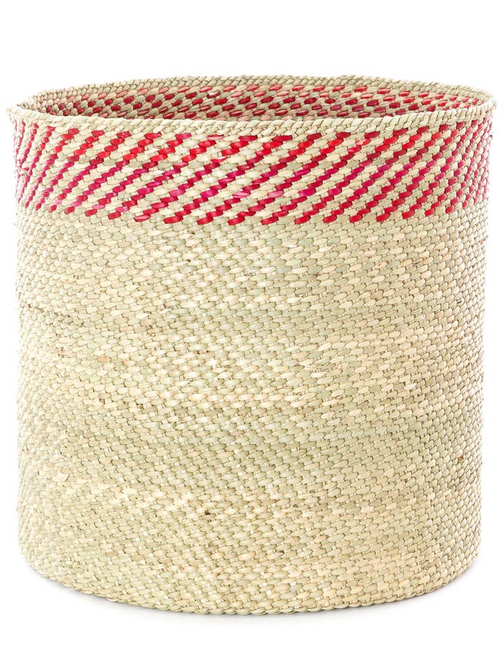 Panier Iringa Kupanda Baies et Naturel - Grand pour la vente par Swahili | AFRICAN MODERN