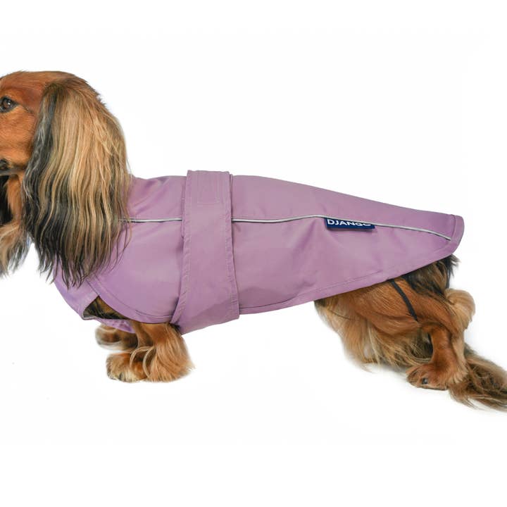 City Slicker Dog Jacket & Raincoat, Lilac Purple for wholesale by DJANGO