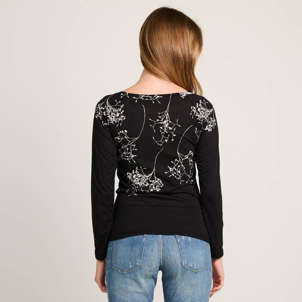 Umsteigen – Engroshandel Bluse - Dame – Ærmefrø Bambus2