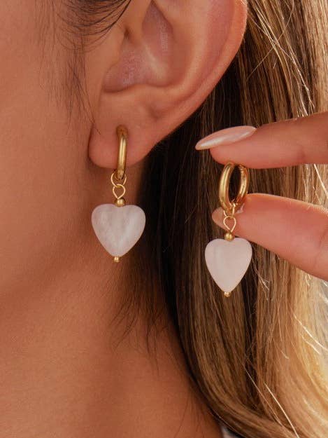 18K RUSTFRI STÅL ANTI-TILSLØRING DRÅBEØRERINGE | 40E426 for engroshandel hos JOSSLYN by wall to wall