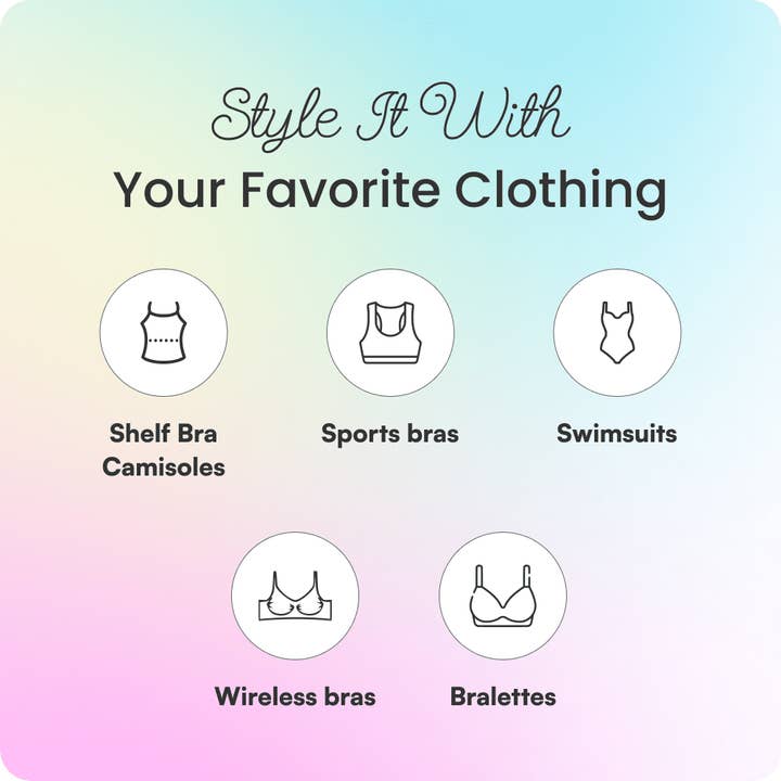 Honey Cloudz - Wholesale Bra Inserts - Women's - Half Moon Classic Bra Inserts6