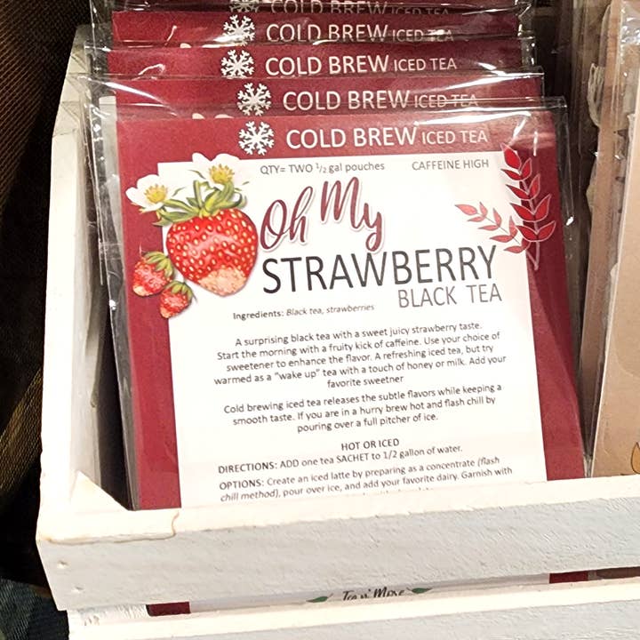 Tea n' More - Wholesale Iced Tea - Oh My Strawberry - Cold Brew Iced Tea2