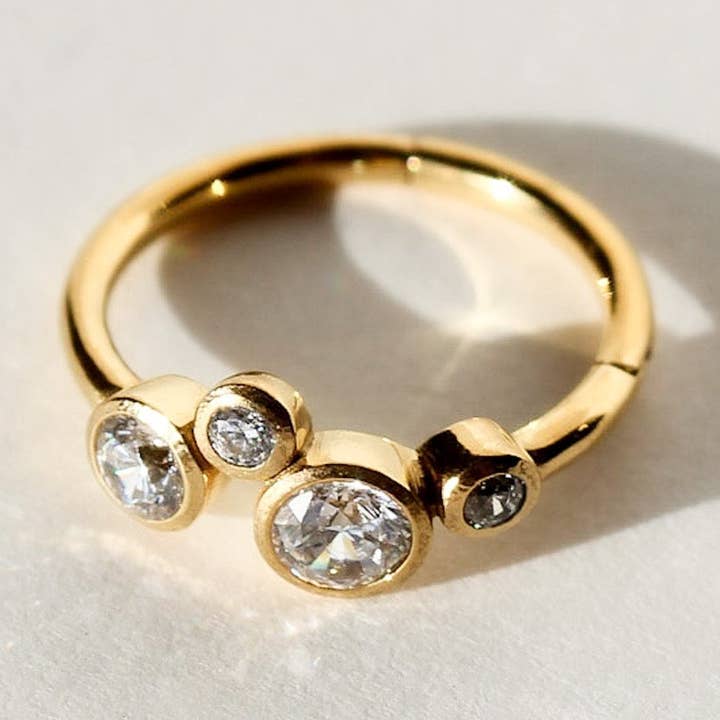 Huguette Paris - Wholesale Single Earring - Piercing - POWERFUL0