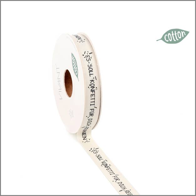 Ribbon - Confettion Rain - 15mm x 20mm for wholesale by Mini Art Products