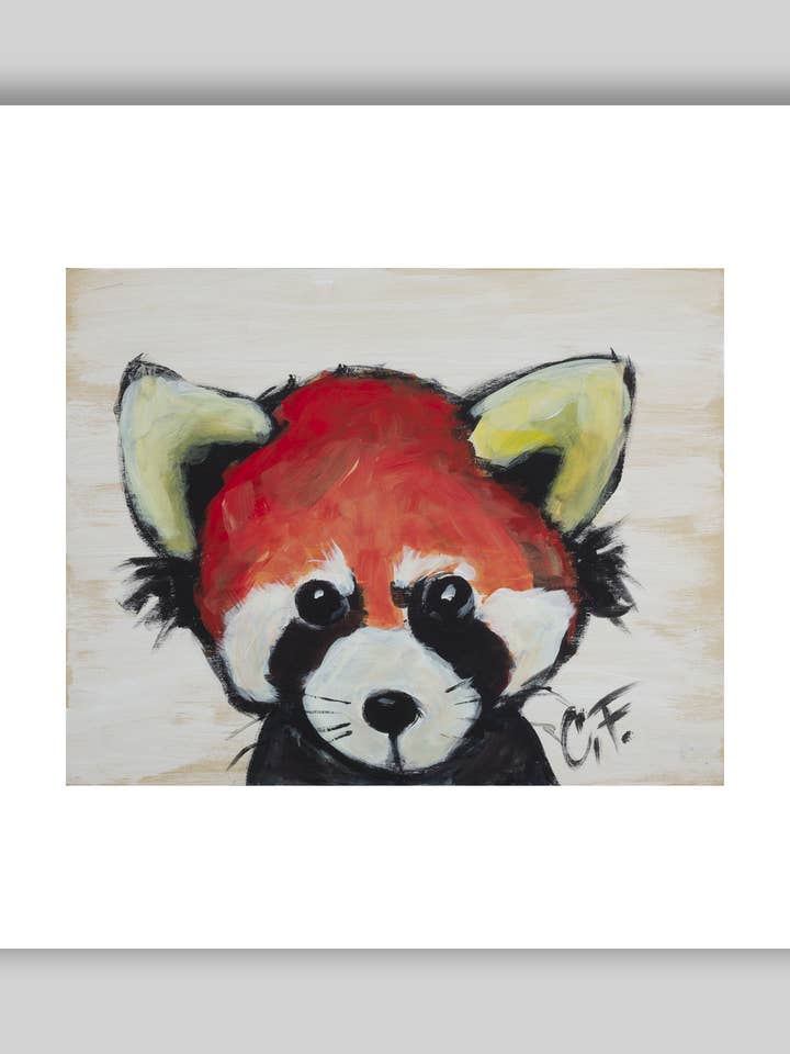 Little Red - Gematteerde print voor wholesale door Illuminate Artisan