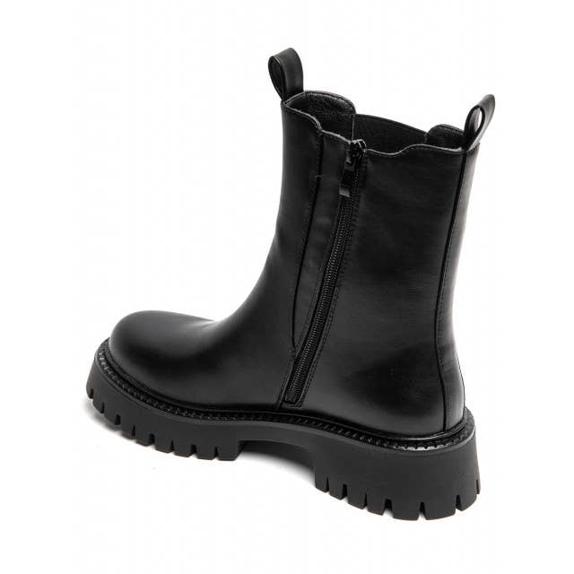 No Doubt Shoes - Wholesale Chelsea Boots - Women's - Women's Flat Chunky Classic Chelsea Pull On Ankle Boots1