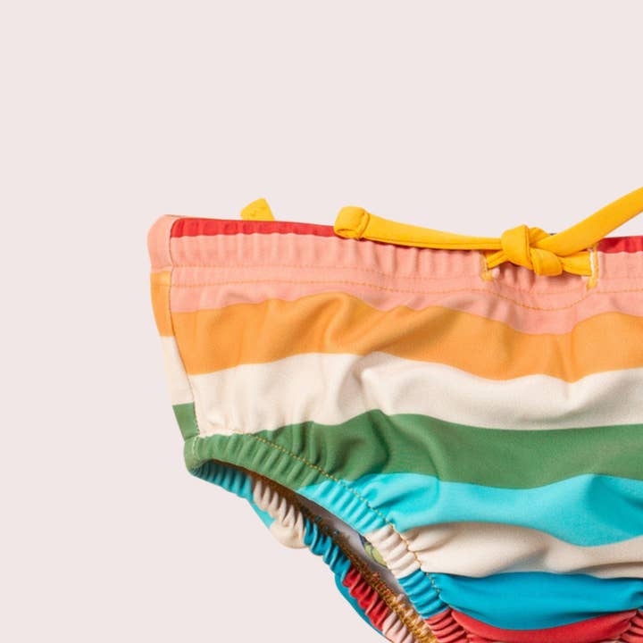 Rainbow UPF 50+ Reusable Baby Swimming Nappy for wholesale on Faire
