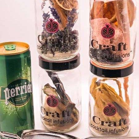 Craft Cocktail Infusions - Wholesale Food Gift Basket - Witches Brew Cocktail Gift Box Set w/Glitter | Halloween 4