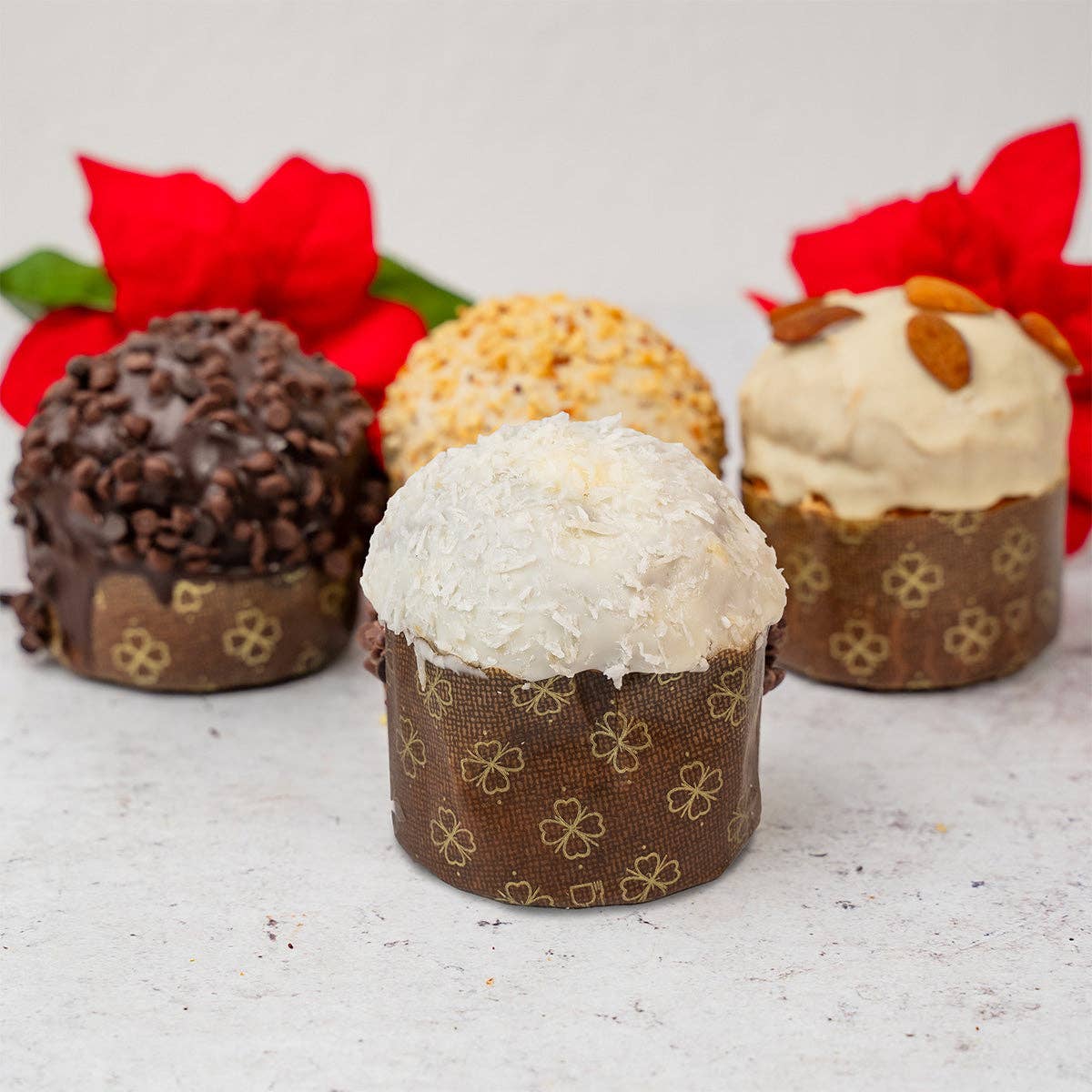 Sicilyaddict – wholesale Tårta – Hantverksmässig liten panettone med smak av choklad och kokos 150g1