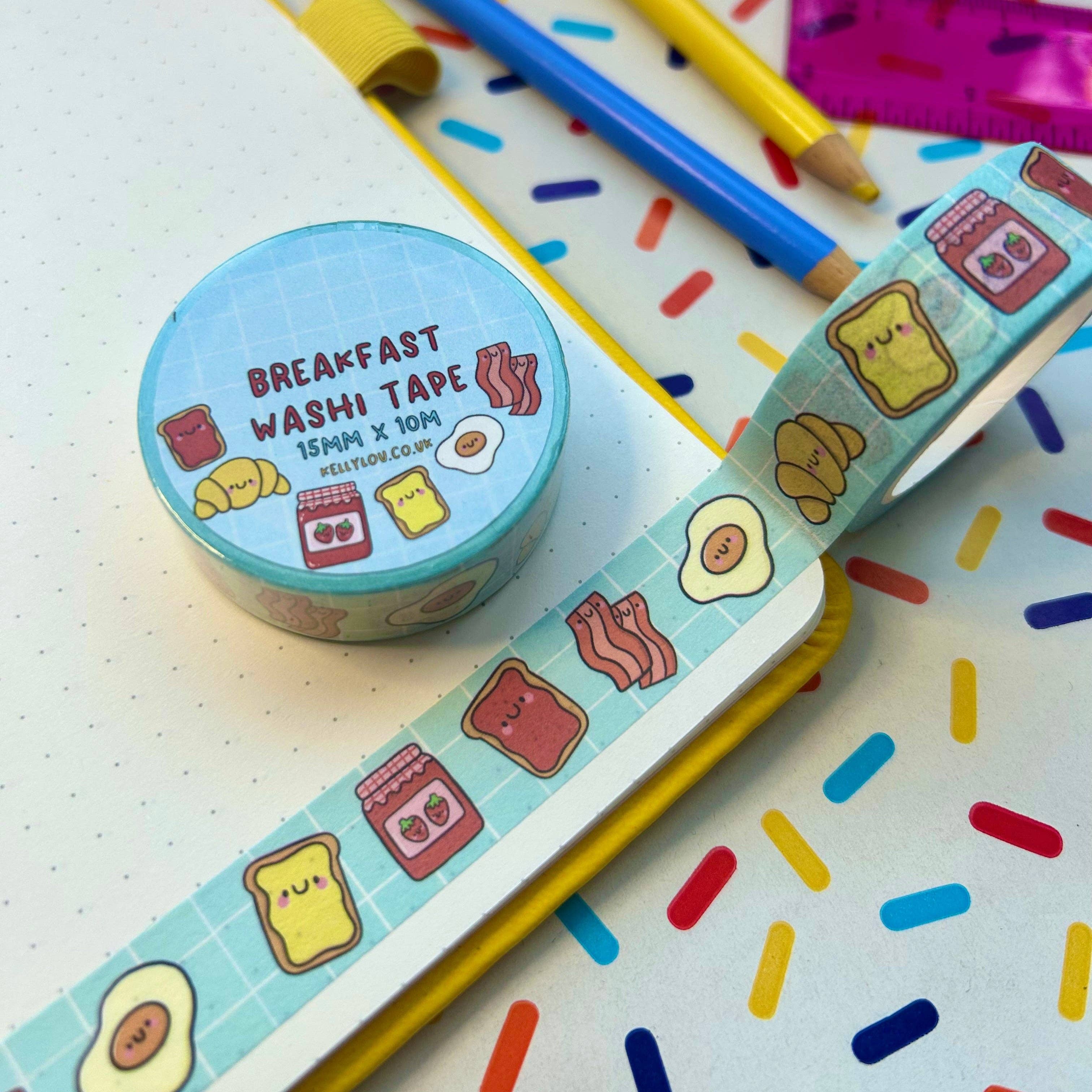 Kellylou – wholesale Washi tape – Breakfast - Washi Tape0