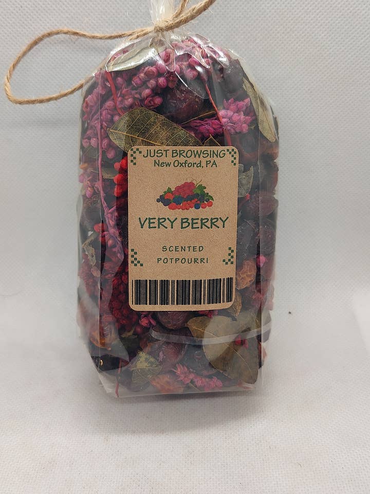 Scented Potpourri with Rosehips - Very Berry for wholesale by Just Browsing, LLC