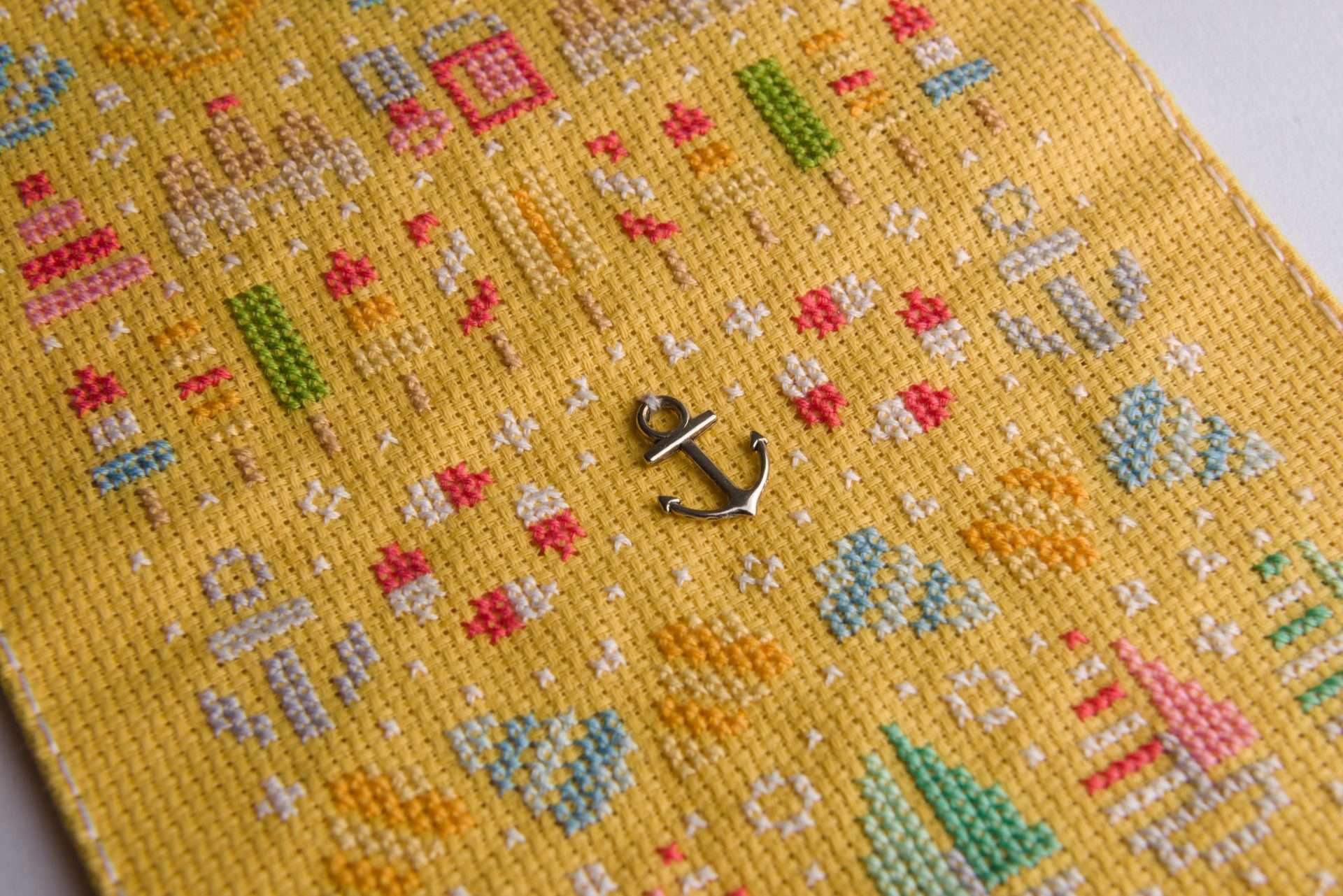 Stitchonomy - Wholesale Embroidery/Cross Stitch Supplies - Zomer Banner Kruissteekpakket5