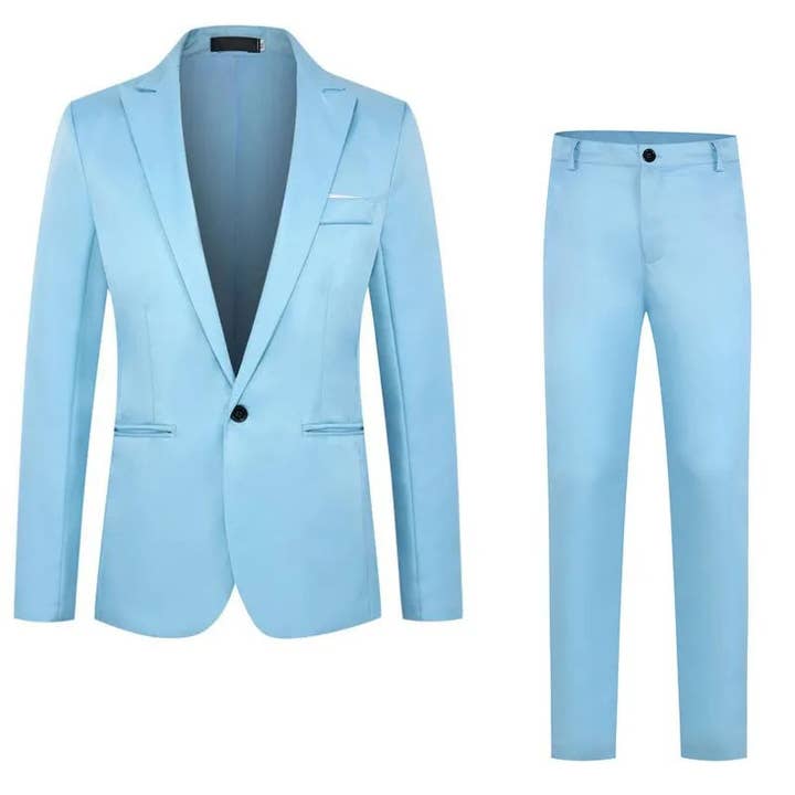 Men's Solid Color Blazer Men's Clothing for wholesale by Aromatized Collection