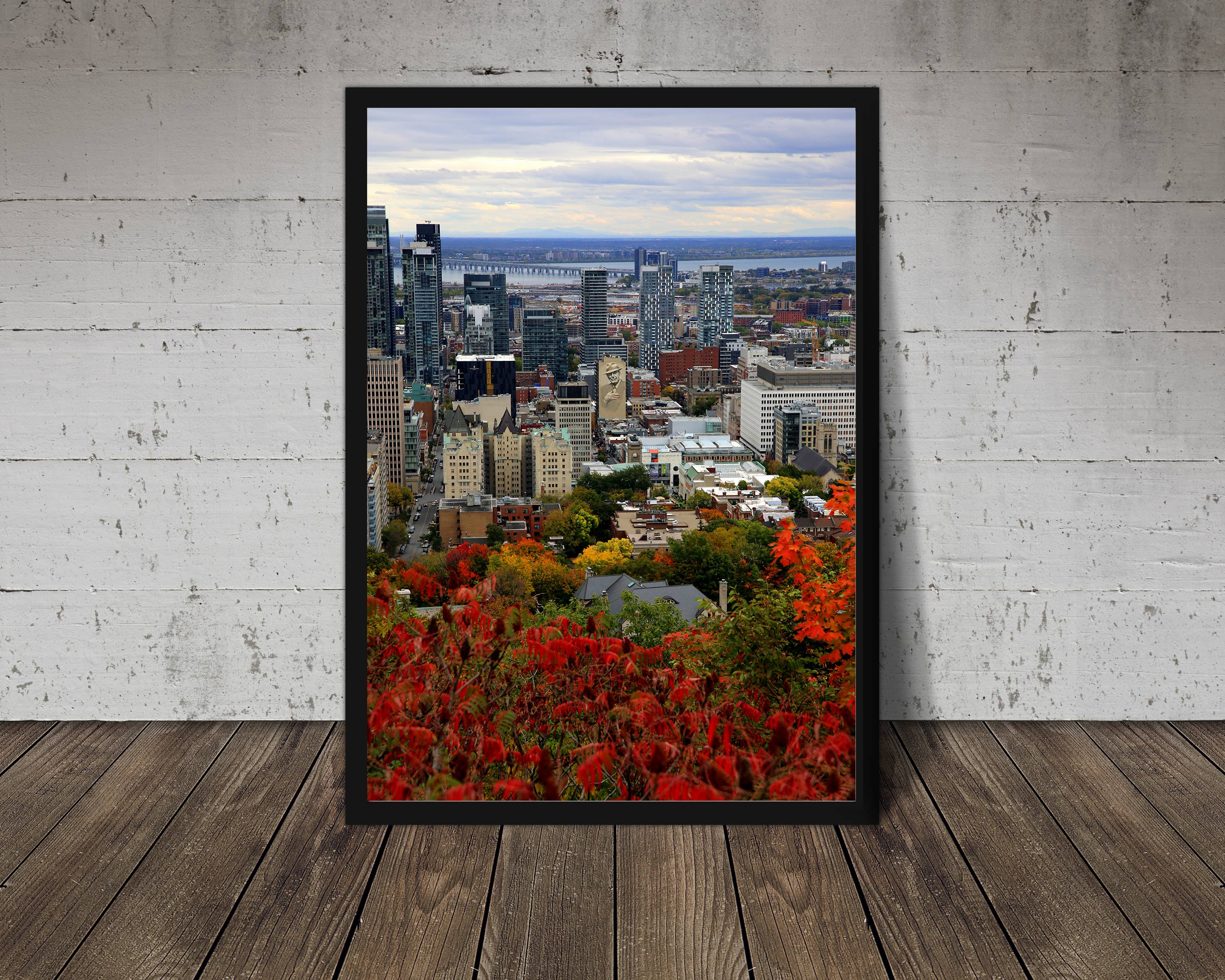 Veni Etiam Photography - Wholesale Art Print - Leonard Cohen Montreal Cityscape Art Print5
