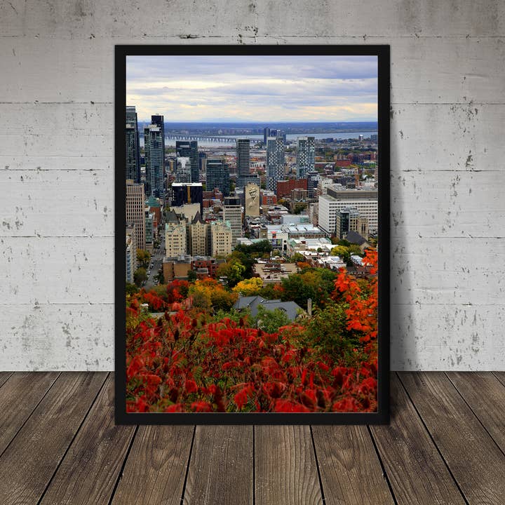 Veni Etiam Photography - Wholesale Art Print - Leonard Cohen Montreal Cityscape Art Print5