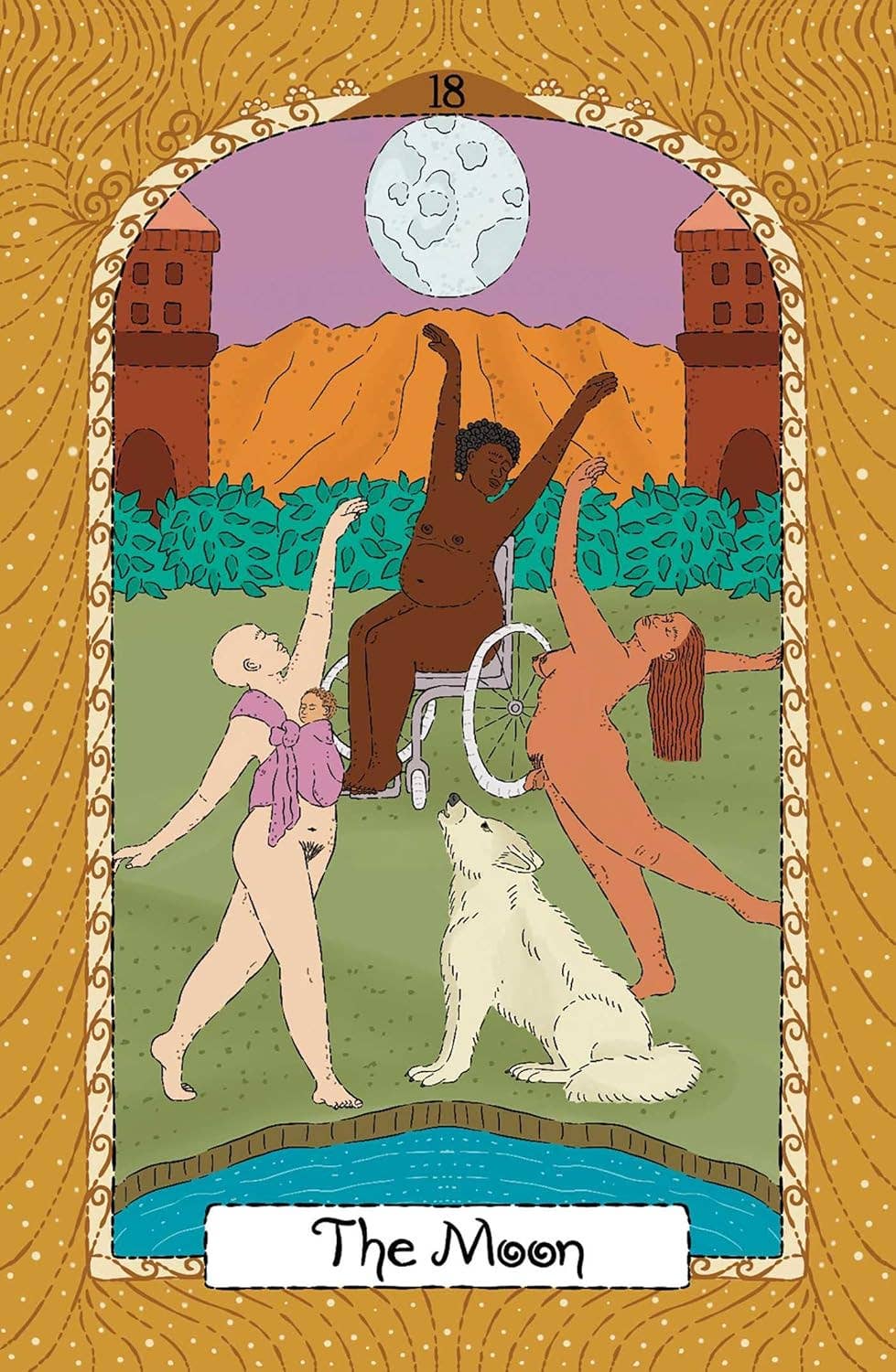 Cardshouse – wholesale Tarot-kort – Tarot för graviditetskort Row House Publishing14