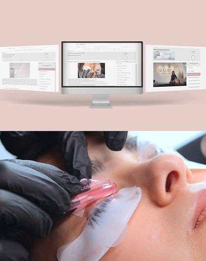 PE Cosmetics - Vente Sérums cils/sourcils - Formation en ligne pour rehaussement de cils coréen + kit de démarrage (plusieurs langues)1