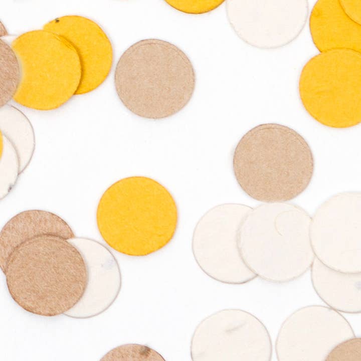 Studio 82° - Wholesale Confetti - Wildflower Seed Confetti - Wheat/Mustard/Kraft1