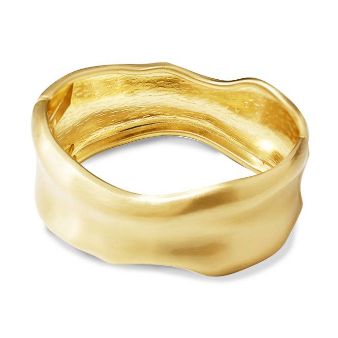 WIDE SPRING BANGLE - YH2504 for wholesale by AMORINO SRL