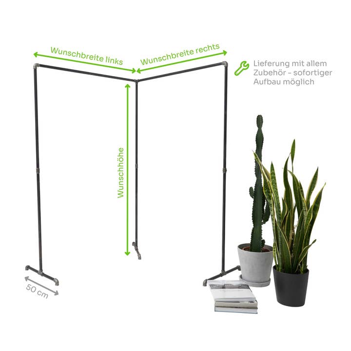 Kledingrek · Loft Two voor wholesale door various - Design aus Stahlrohr