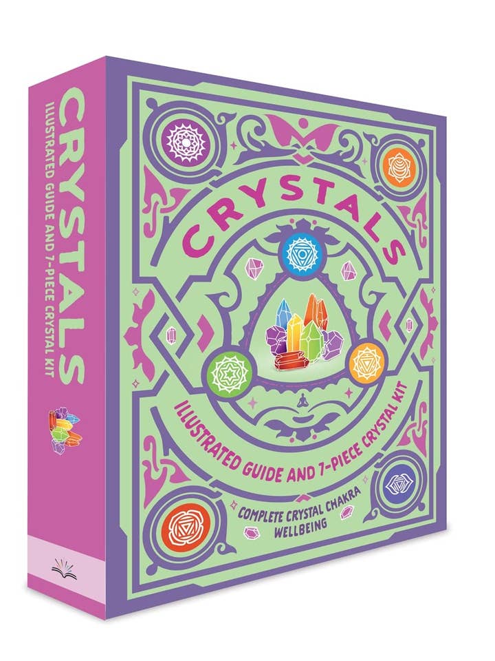Cristalli: set e guida con cristalli curativi per i chakra per la vendita all'ingrosso da parte di Texas Bookman