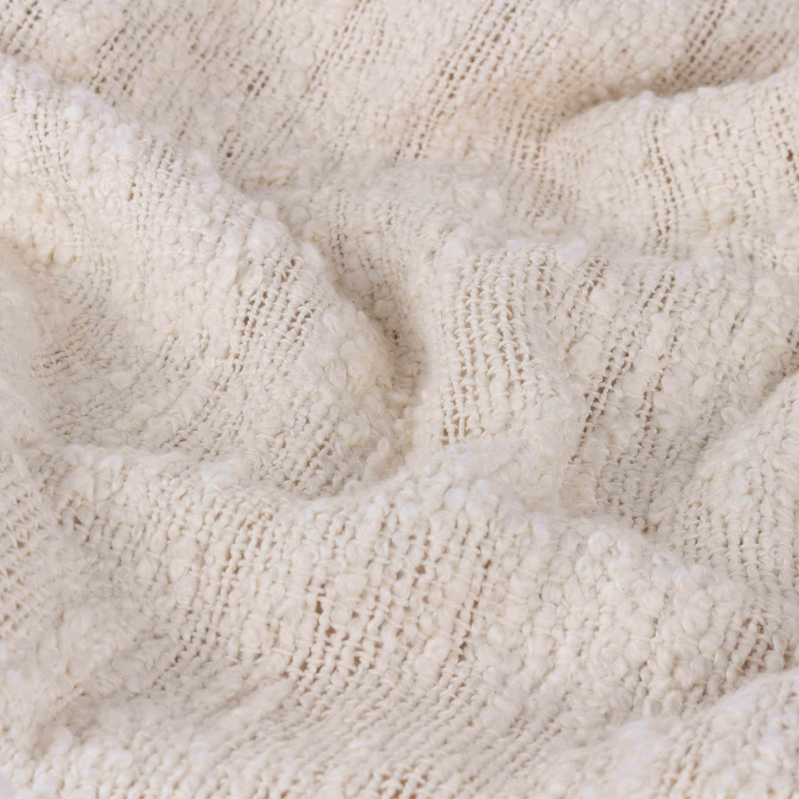 Heath Throw Ecru for wholesale on Faire3