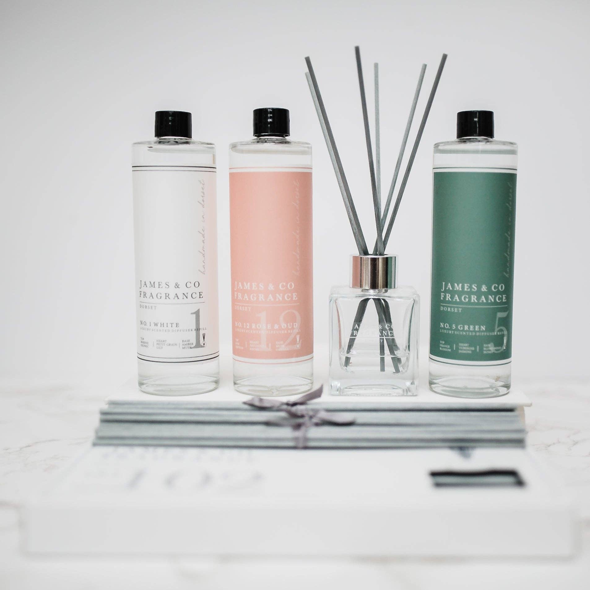 James & Co Fragrance - Vente Huile parfumée - Recharge d'huile diffuseur blanc n° 11