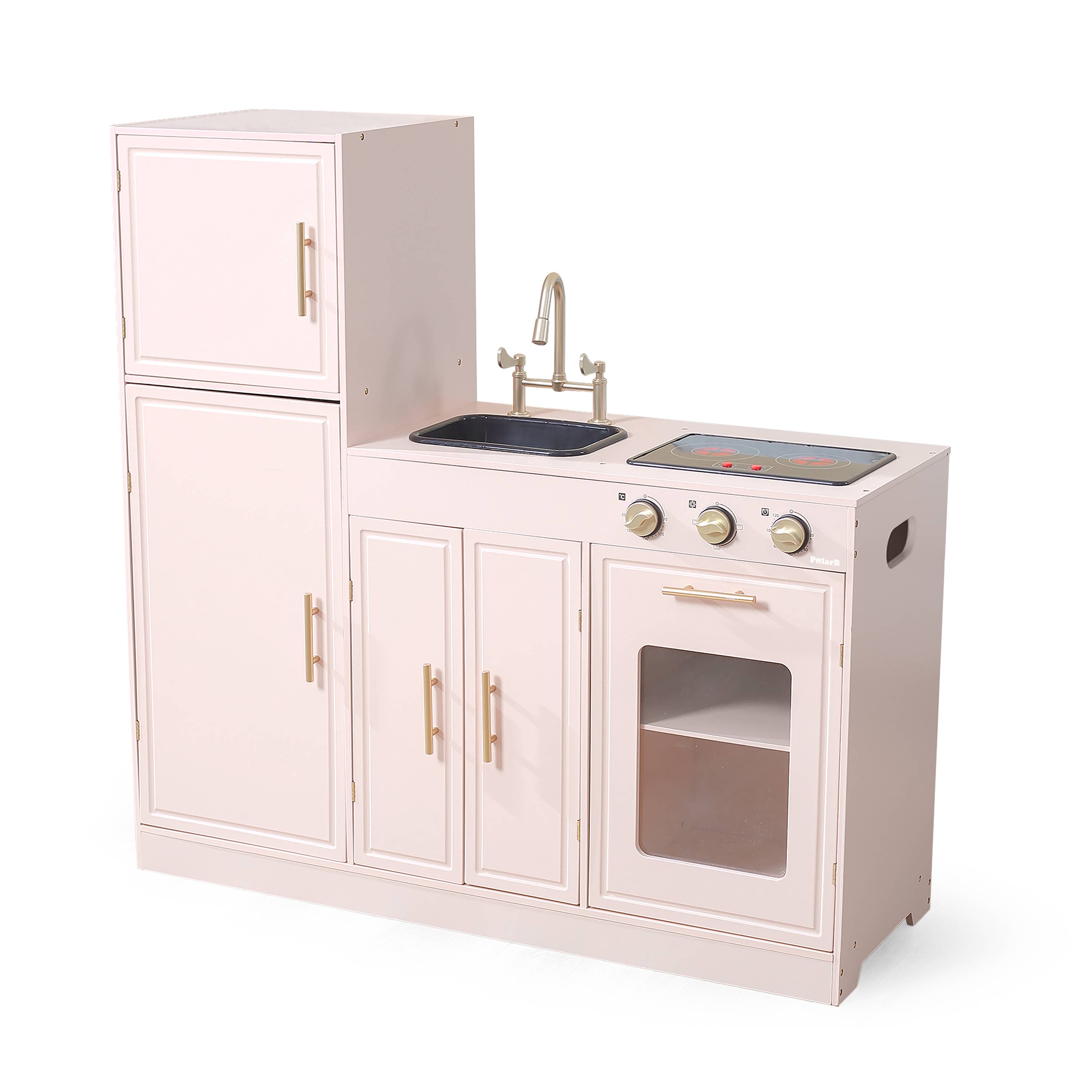 Trade Toys Limited - Wholesale Toy Set - Kids - PolarB Classic Kitchen - Pink or White3