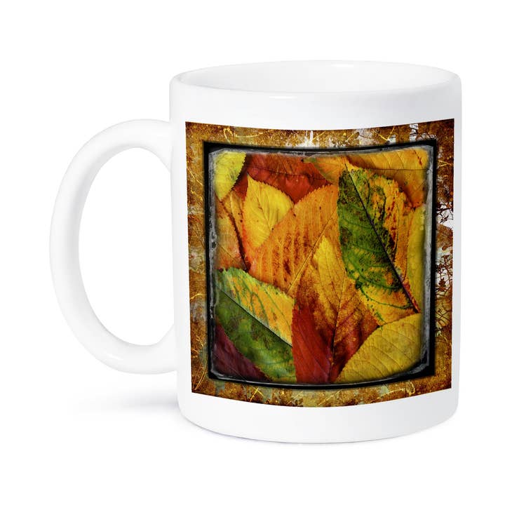 3dRose – wholesale Kaffekoppar – 3dRose, Shabby Autumn, Mugg8