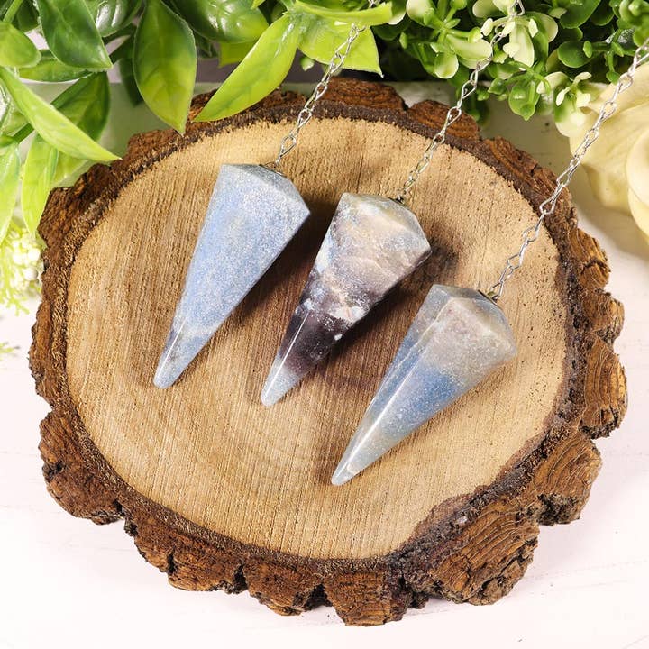 Natures Artifacts Inc - Wholesale Spiritual Stone/Crystal - Trolleite Pendulum - Crystal Pendulums5