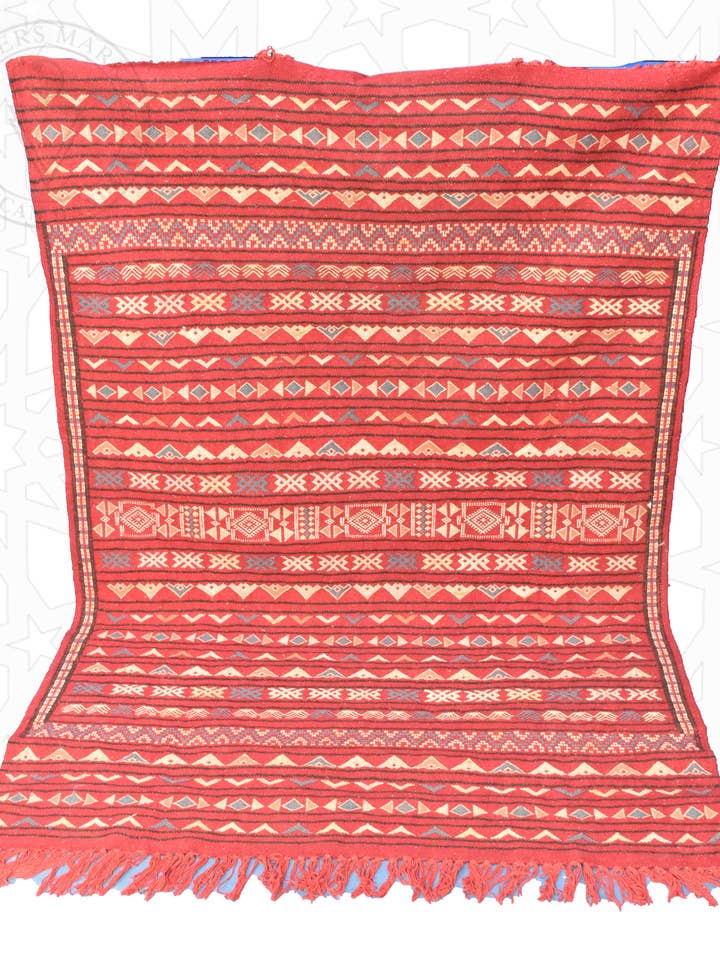 Flatweave kilim Moroccan rug for wholesale by Berbers Market