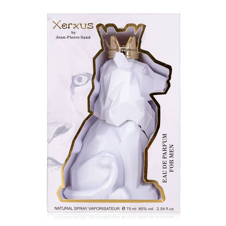 Accentra - Wholesale Perfume/Eau de Toilette - Eau De Parfum For Men Xerxus White in Lion Shape