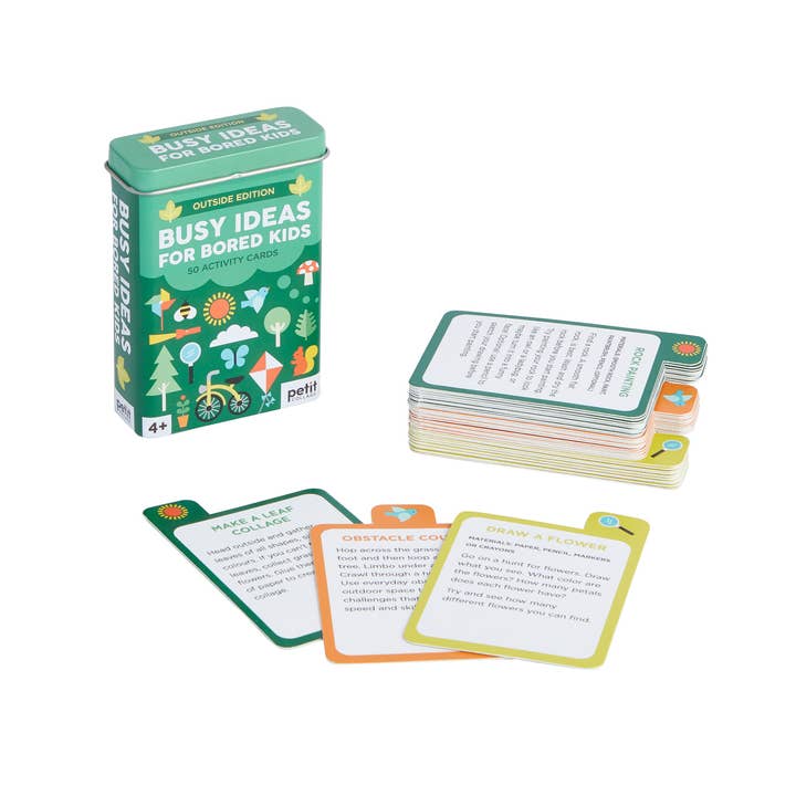 Chronicle Books - Wholesale Learning Cards - Kids & Baby - Busy Ideas for Bored Kids: Outdoor Edition