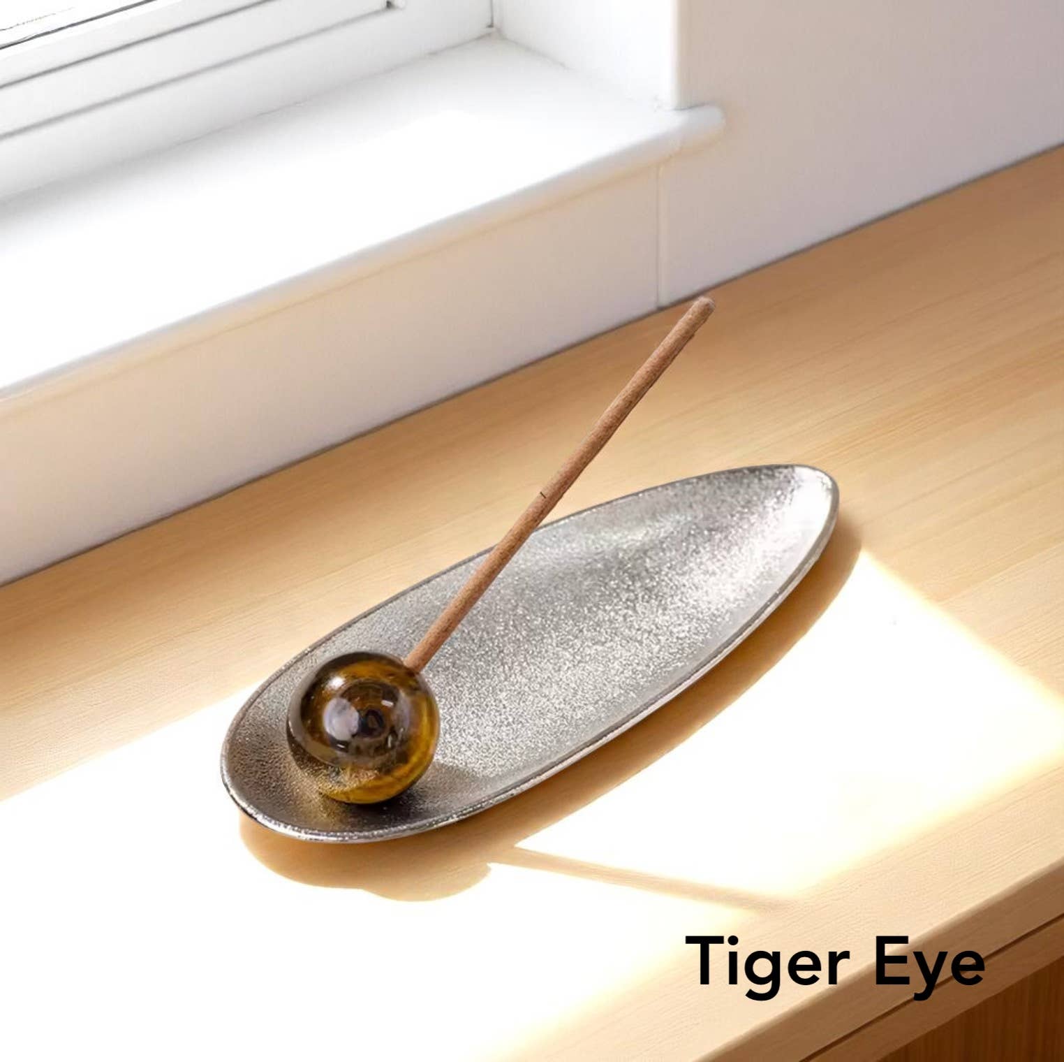 Crystolver (We Cover All Import Fees) - Wholesale Incense Holder - Crystal Ball Incense Stick Holder1