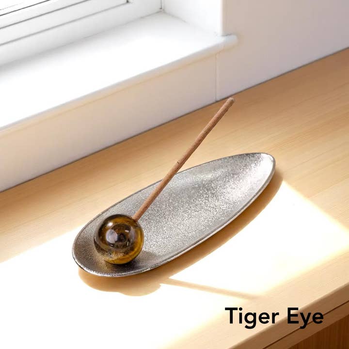 Crystolver (We Cover All Import Fees) - Wholesale Incense Holder - Crystal Ball Incense Stick Holder1