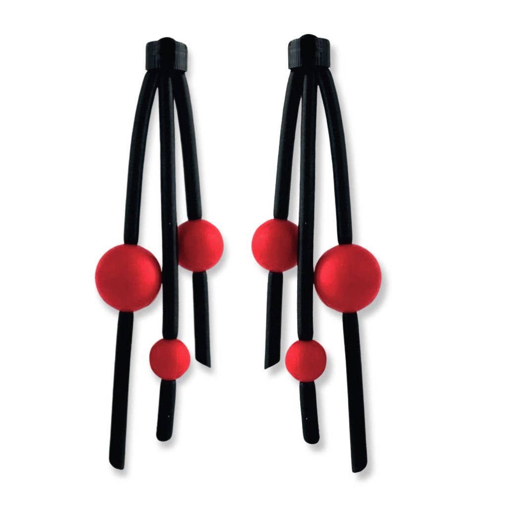 Frank Ideas - Vente Boucles d'oreilles pendantes - Boucles d'oreilles Solar System, style amusant et audacieux,1