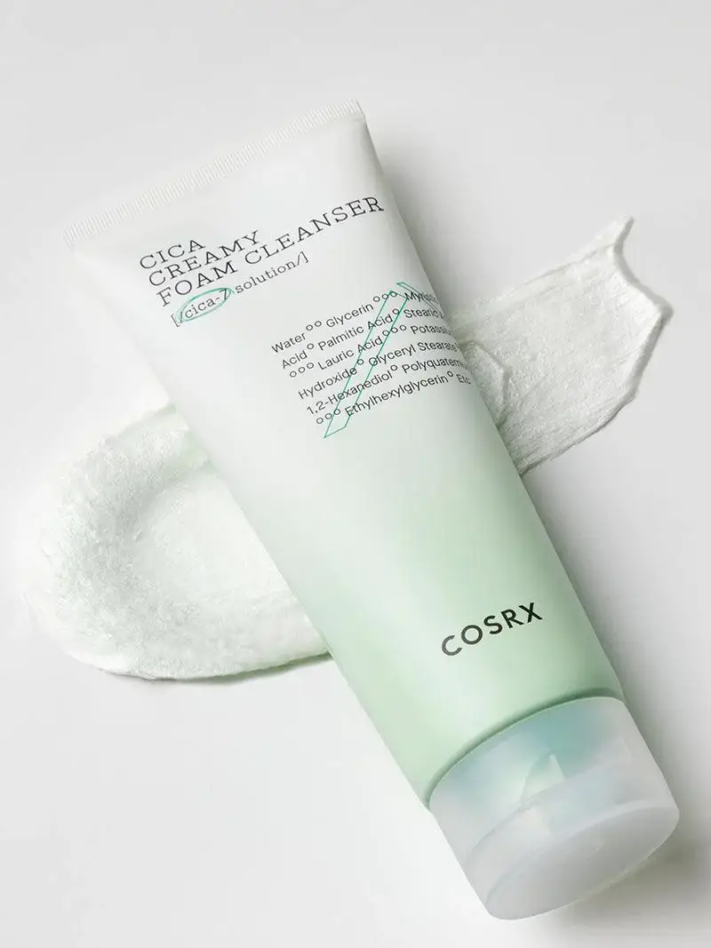 Kosmic - Kbeauty Skincare - Wholesale Facial Cleanser - [COSRX] PURE FIT CICA CREAM FOAM CLEANSER 75/150ML3