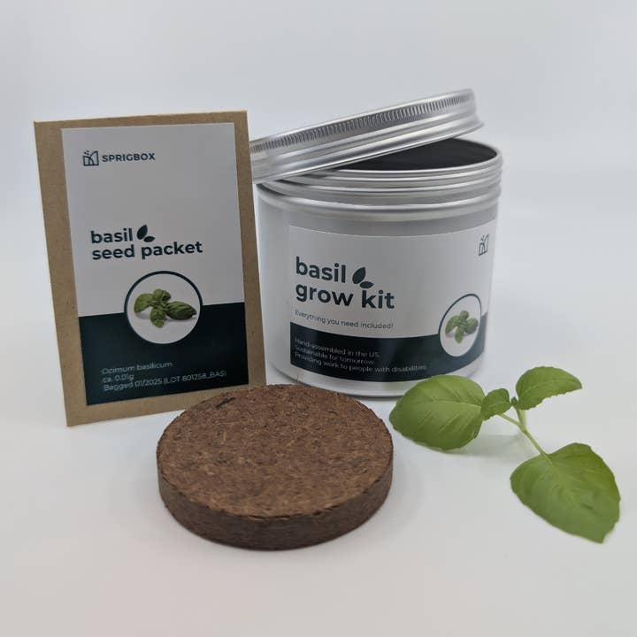 Metal Tin Grow Kit | Complete Grow Kit | 17+ Seed Varieties for wholesale by Sprigbox