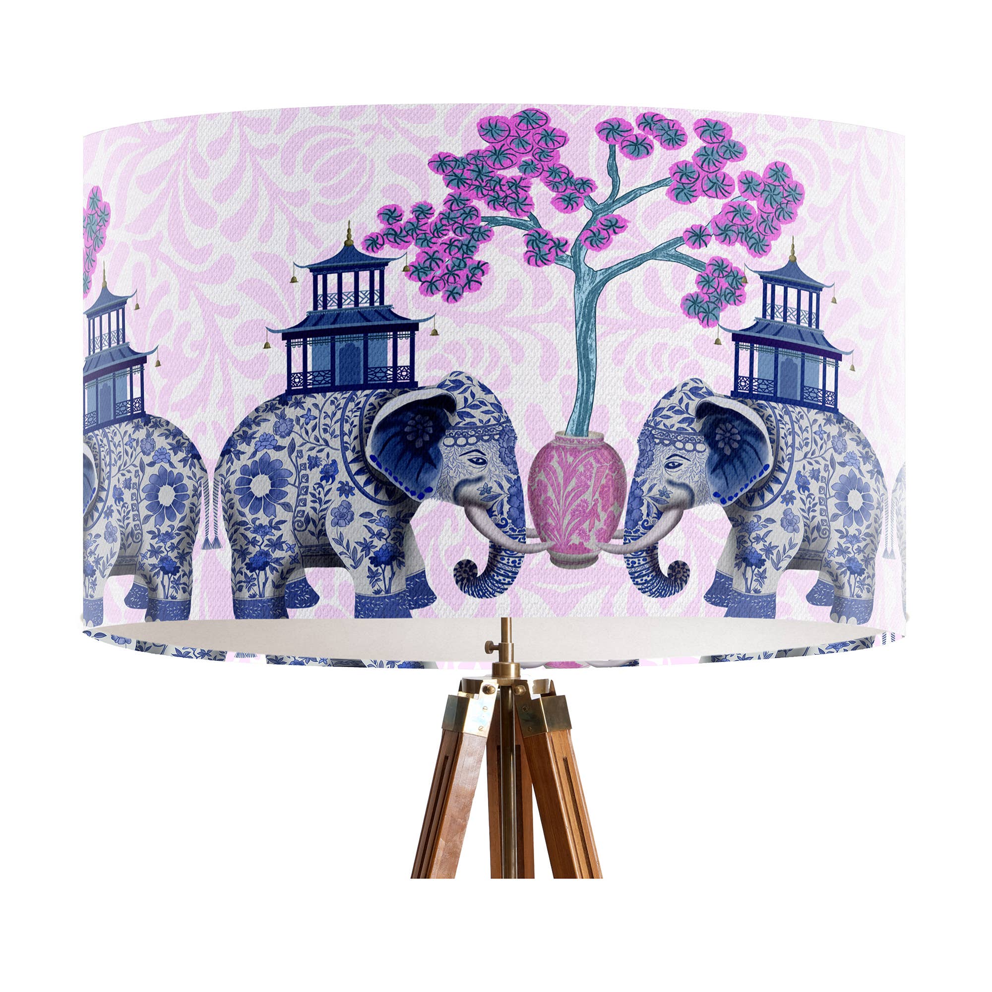 FabFunky Ltd - Wholesale Lamp Shade - Lampshade pack 4 luxury designer, Choose mix 25x21cm60