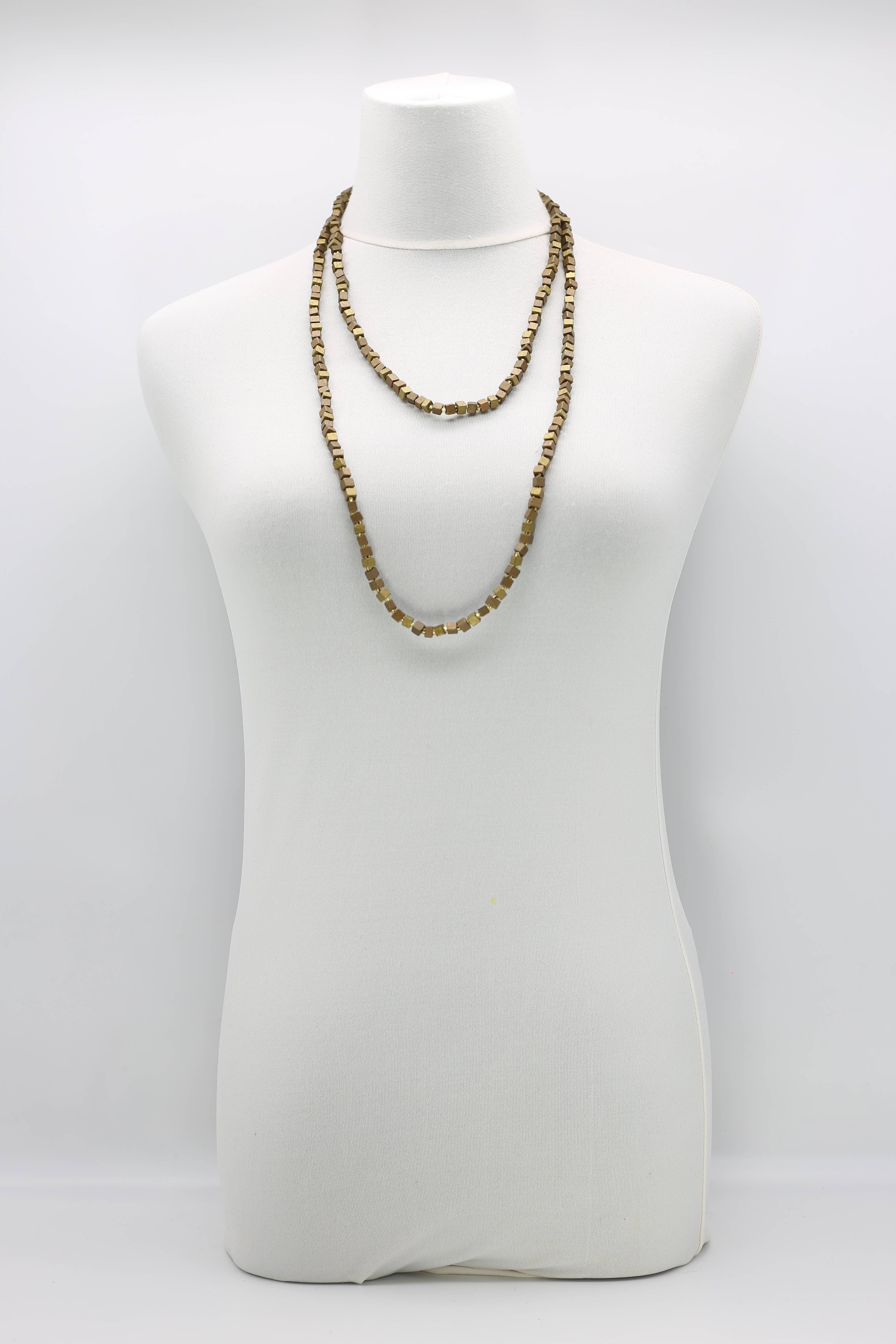 Jianhui London – Engroshandel Perlehalskæde – Den næste Pashmina halskæde Træperler - Mosaic Art115