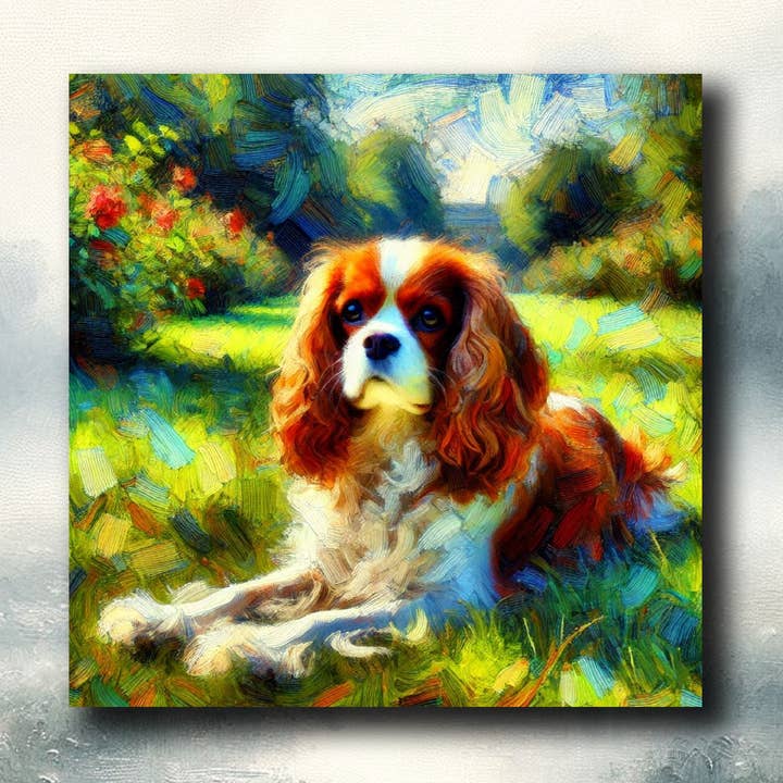 Spaniel Dog Fridge Magnet - animal themed products for wholesale by frostedgrey