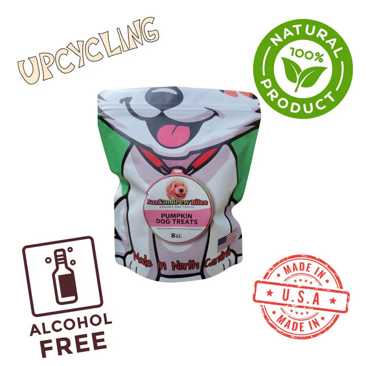 Barkin Brew Bites Company - Wholesale Pet Treats - Dog - Pumpkin Bones - Sensitive Stomach Friendly7