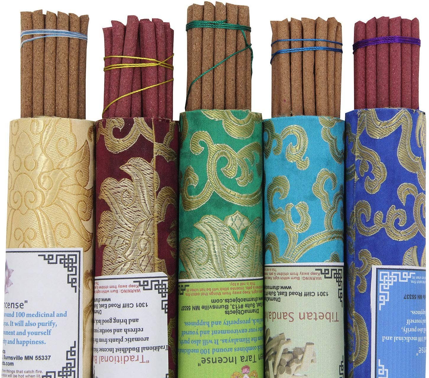 Lungta Imports - Wholesale Incense - 5 Packs Variety Tibetan Spiritual and Medicinal Incense Stic5