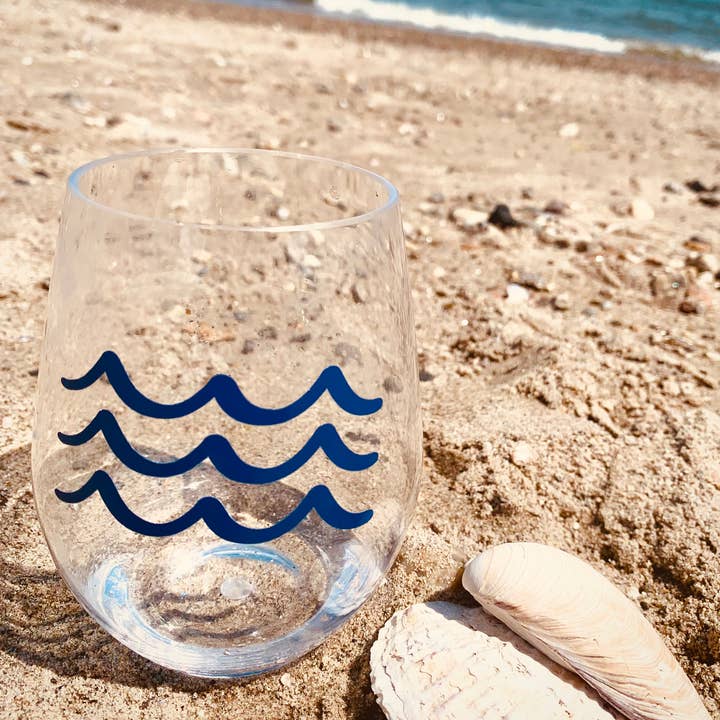 Everything Labeled | Coastal & Custom Drinkware - Wholesale Wine Glass - Coastal Acrylic Wine Glass Starter Pack – 24 pc Best Sellers9