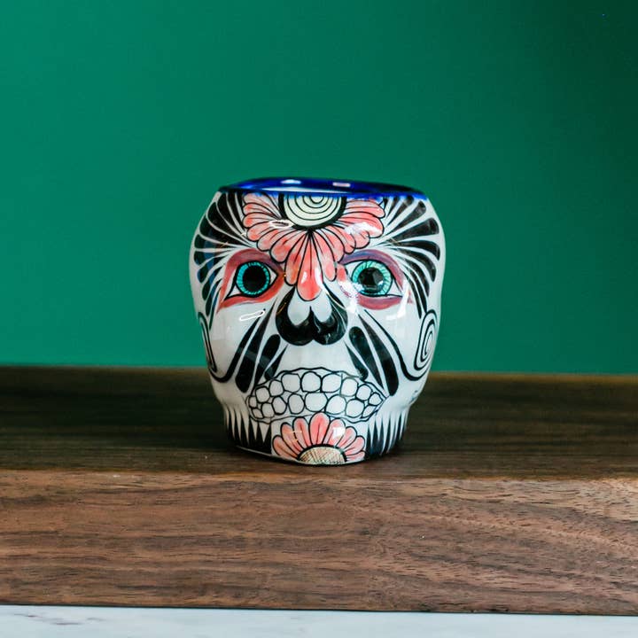 Lucia's Imports - Wholesale Coffee Mug - Sugar Skull Skeleton Mug