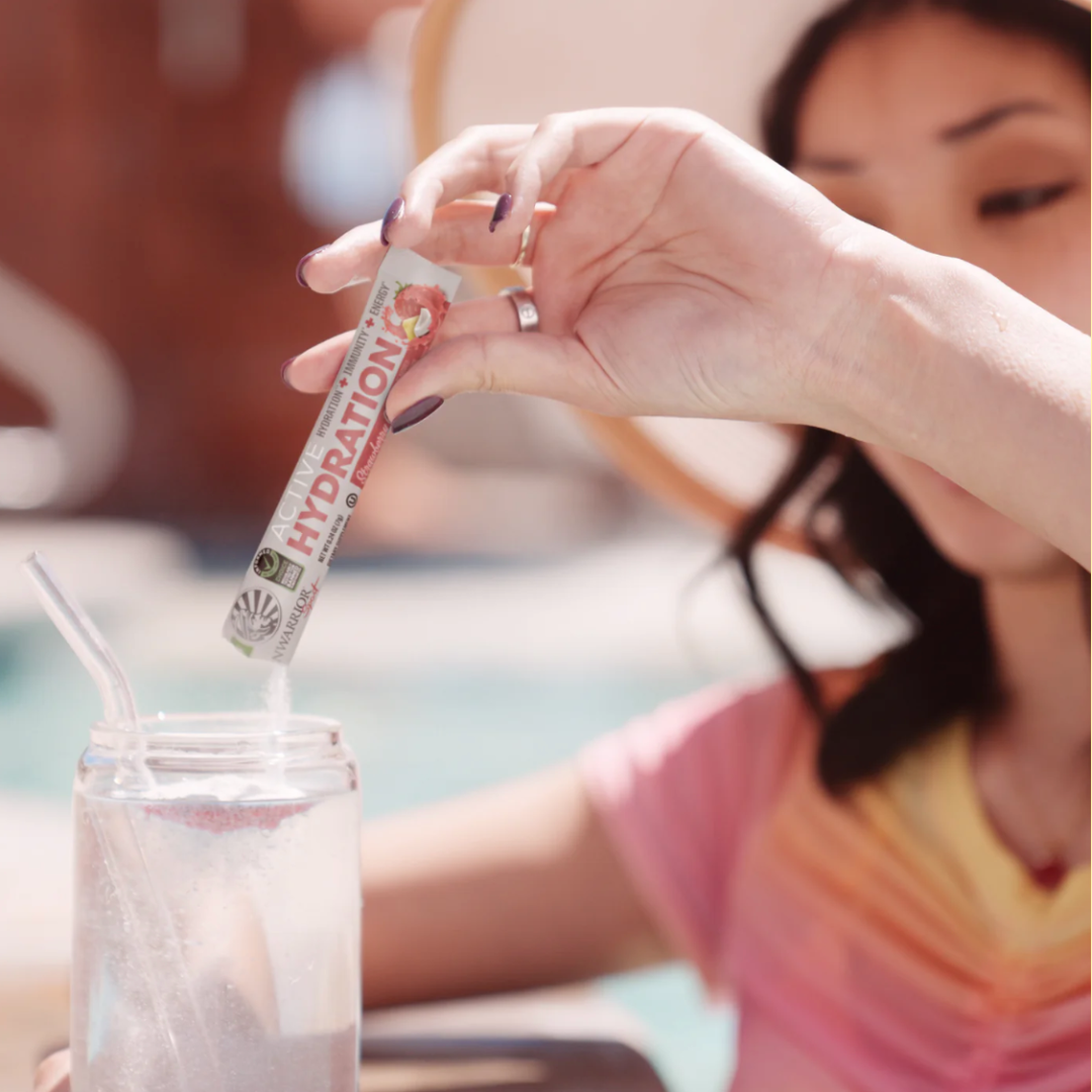 Sunwarrior - Wholesale Powdered Health Drink - Coconut Berry Active Hydration Sticks - 18 Sticks1